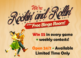 Free Bingo Room! (Available Limited Time Only) - Open 24/7