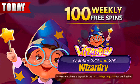 100 FREE Spins Weekly Offer – Limited Time Only