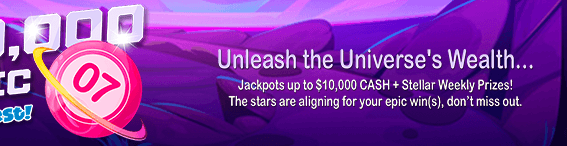 $500,000 Cosmic Bingo Contest!