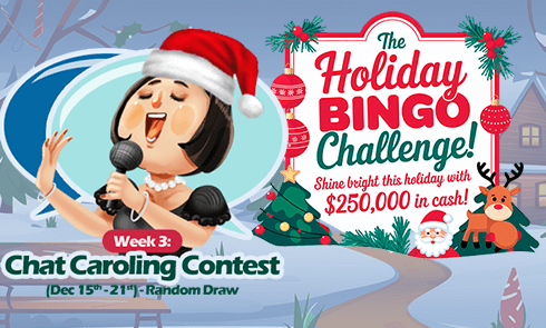 The Holiday Bingo Challenge!