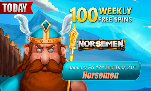 100 FREE Spins Weekly Offer – Limited Time Only