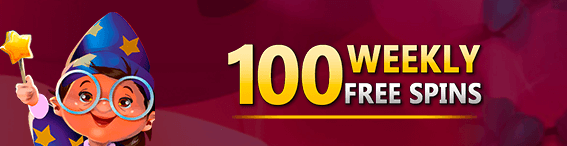 100 FREE Spins Weekly Offer – Limited Time Only