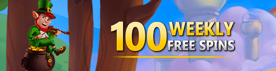 100 FREE Spins Weekly Offer – Limited Time Only