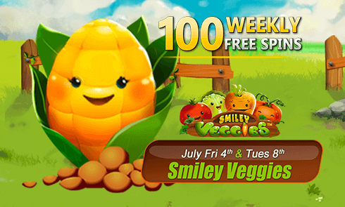 100 FREE Spins Weekly Offer – Limited Time Only