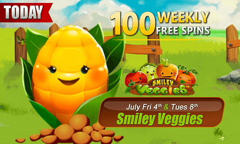100 FREE Spins Weekly Offer – Limited Time Only