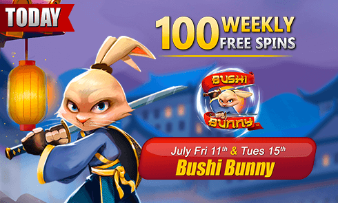 100 FREE Spins Weekly Offer – Limited Time Only