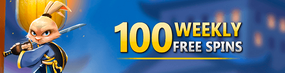 100 FREE Spins Weekly Offer – Limited Time Only