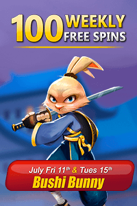100 FREE Spins Weekly Offer – Limited Time Only
