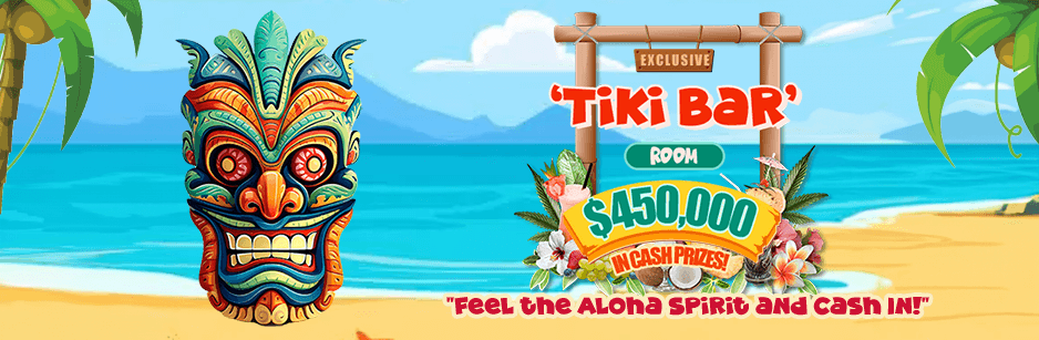 Get your hula on! The Exclusive ‘Tiki Bar’ Room is back!